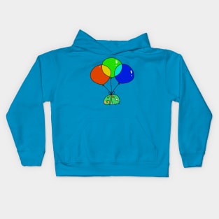 Balloon Chameleon Kids Hoodie